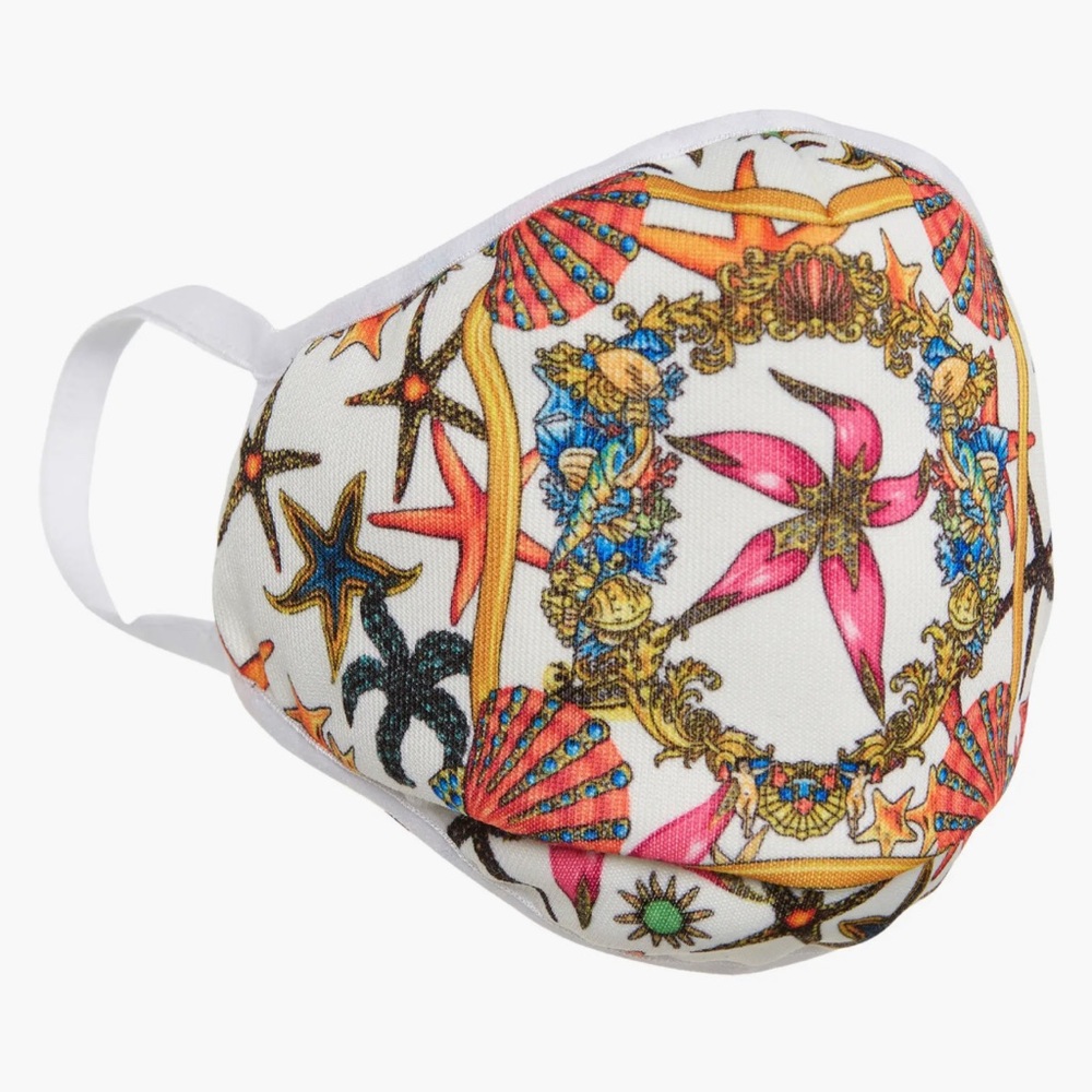 Versace Adult Trésor de la Mer Face Mask. NWT $195 retail